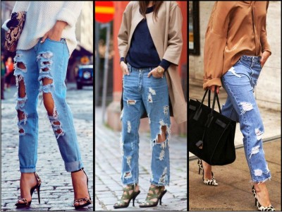 5 способов сделать модные рваные джинсы